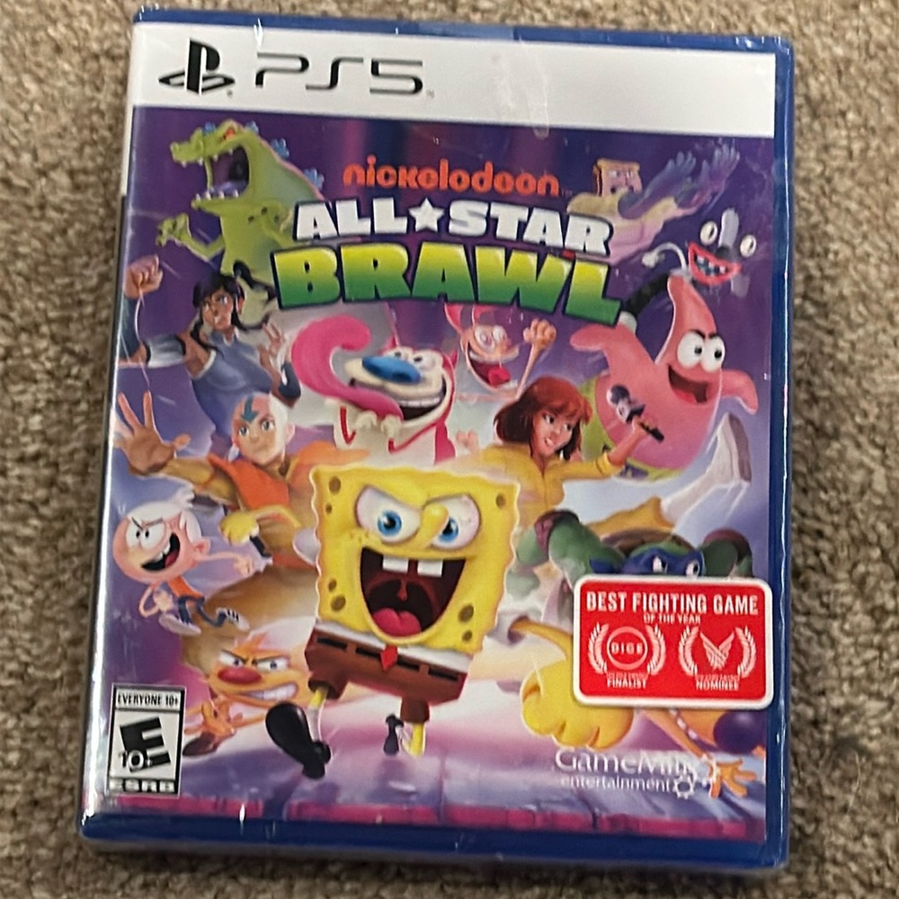 Nickelodeon All-Star brawl PS5 game